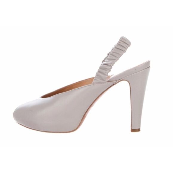 See by Chloe Lavender Peep Toe Heels 40 - Picture 2 of 7